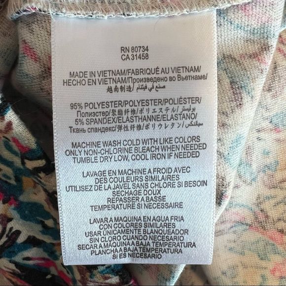 BCBGeneration Pull On Mini  Skirt Multicolour Abstract Pattern - Picture 9 of 10